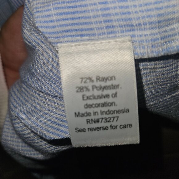 Laura Conrad Blue Striped Blouse - Picture 5 of 6